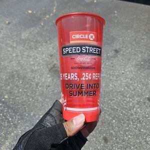 Vintage cup from concert